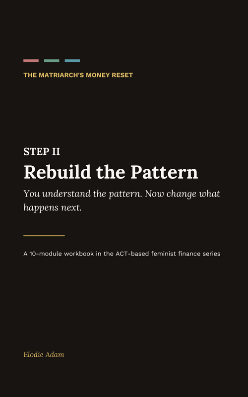 The Matriarch's Money Reset Step II digital workbook cover